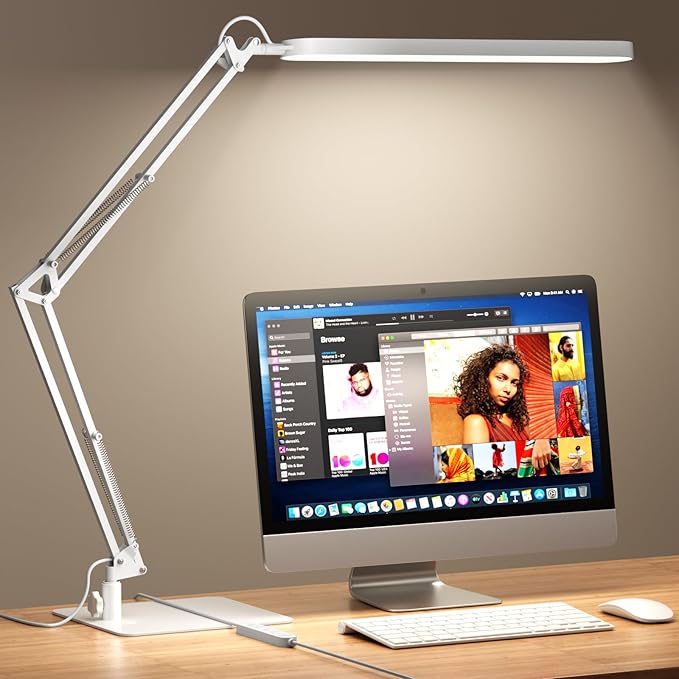 SKYLEO LED Desk Lamp with Slim Base by SKYLEO