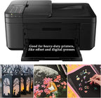 QTLCOHD 200 Sheets Black Cardstock, 8.5 x 11 Inch, 92 lb Construction Paper Bulk - Image 7