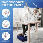 BlissTrends Foot Rest for Under Desk at Work-Versatile Foot Stool - Image 2