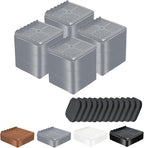 Furniture Risers, 4 Pack Bed Risers by EnjoyLifeEnjoyHappiness
