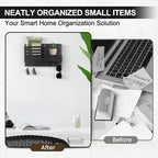Lucundm Key Holder Wall Mount, Mail Holder - Image 7