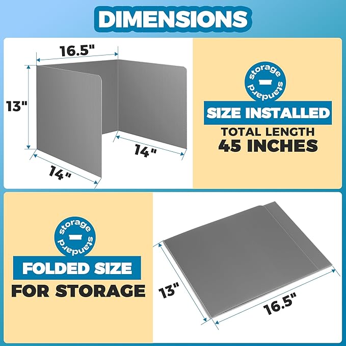 20-Pack Desk Dividers for Students - Image 5
