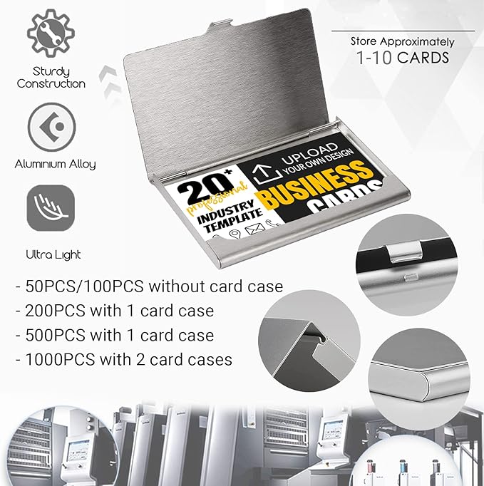 Custom Business Cards Double-Sided Personalized Stationery | Professional - Image 4