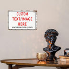 Custom Sign Personalized Custom Metal Sign, Customize - Image 3