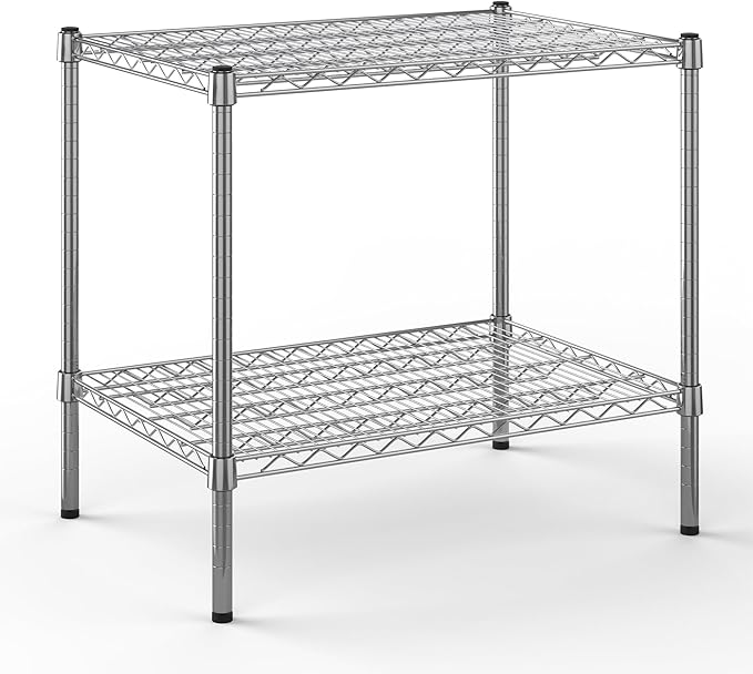 Regal Altair 21" Deep x 30" Wide x 27" Height Wire Shelving Kit | 2-Tier | NSF by Regal+Altair
