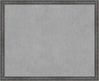 Amanti Art Grey Framed Magnetic Board 35x43 X-Large Vision Board by AmantiArt