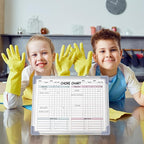 Lincia 12 x 16 Magnetic Dry Erase Chore Chart Board - Image 4