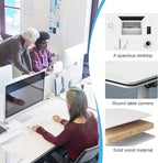 Conference Table, 55.1''Folding Conference Room Table - Image 7