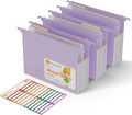 Extra Capacity Hanging File Folders, 3.15" Reinforced Wheat Straw Expanding by EcoStash