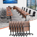 Conference Table, 55.1''Folding Conference Room Table by Unknown