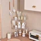 Trdongxu 3-Tier Corner Bathroom Organizer Countertop - Image 4