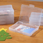 novelinks 12 Pack 5"x7" Clear Photo Storage Boxes – Plastic Picture Organizer - Image 4