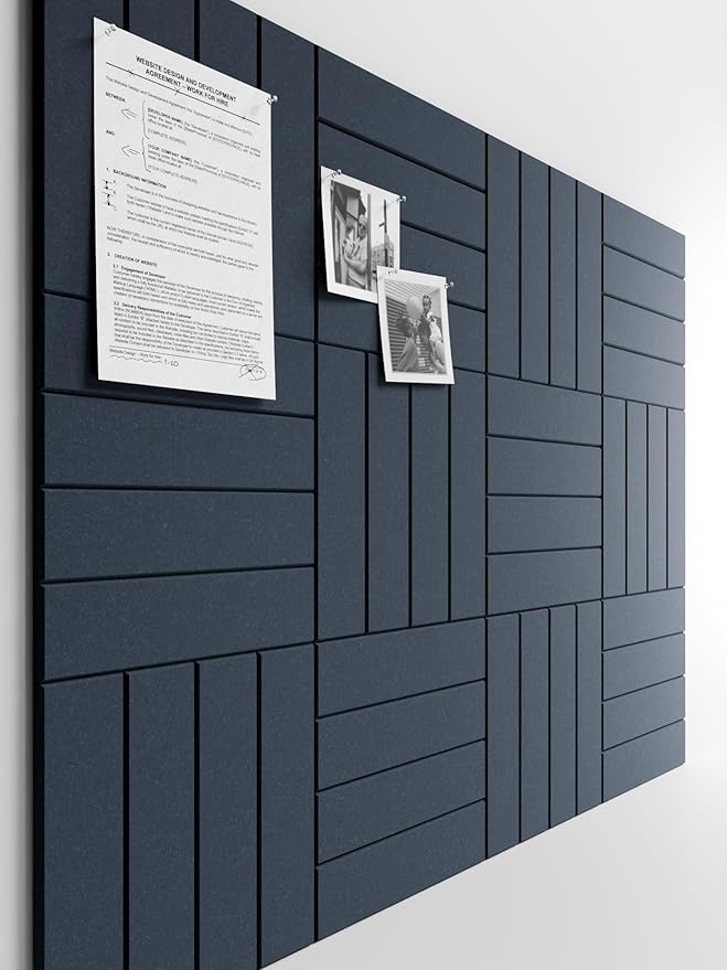 Bumusty Large Cork Board 47"x35" Alternative by Bumusty