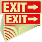 iSYFIX Exit Signs with Directional Right Arrow by iSYFIXPREMIUMSIGNS