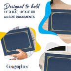 Geographics Classic Linen Document Covers, 12.5” x 9.75” - Image 3