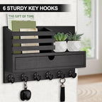 Lucundm Key Holder Wall Mount, Mail Holder - Image 8