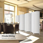 Cocosica Folding Room Divider, Weave Fiber Privacy Screen, Extra Wide Room - Image 6