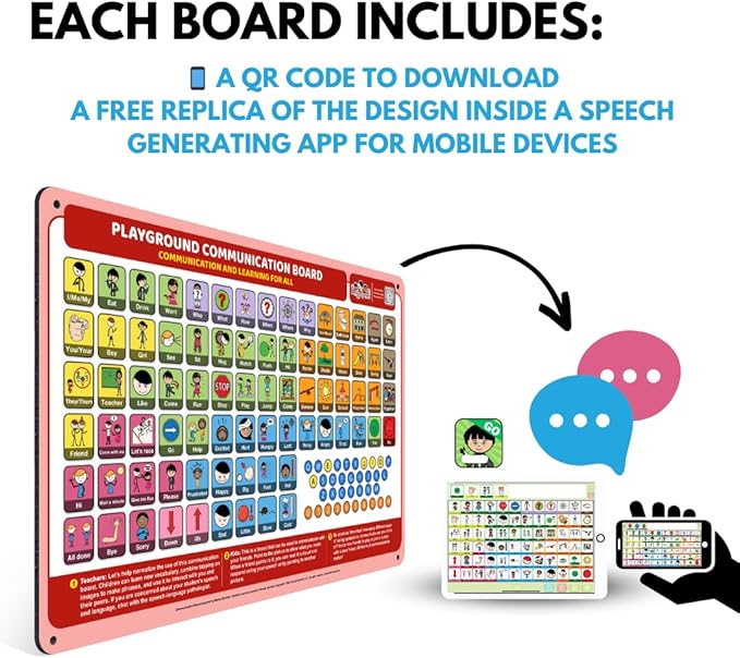 Weather-Proof Aluminum School Playground Communication Board - Image 5