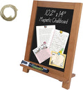 Newzealkids Tabletop Chalkboard Signs 10.2"x14" Magnetic Small Chalkboard Sign by Newzealkids