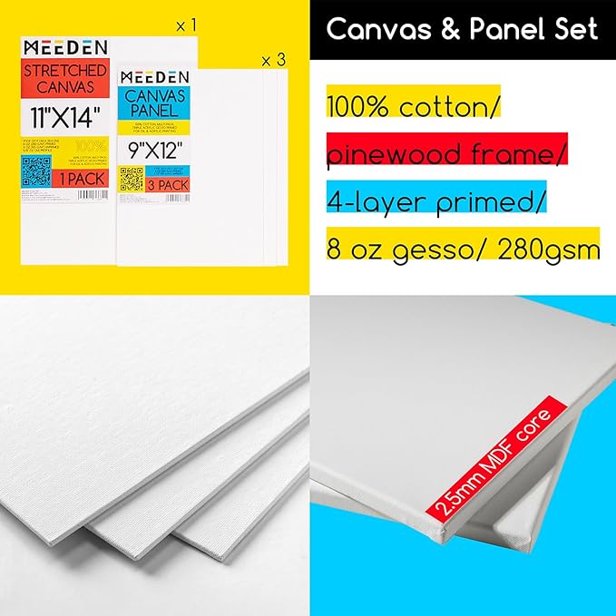 MEEDEN Acrylic Painting Set - Image 6