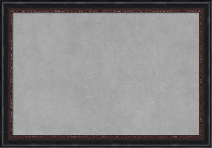 Amanti Art Black Framed Magnetic Board 14x20 Small Vision Board by AmantiArt