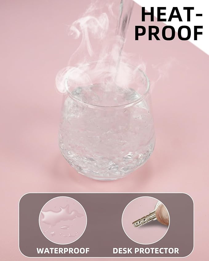 PU Leather Desk Mat Protector - Image 4