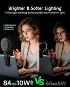 Computer Zoom Lighting for Video Conference, 3000K-6500K for Video - Image 2