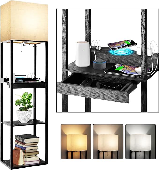 RUNTOP Plus Charging Station Floor Lamp by RUNTOP