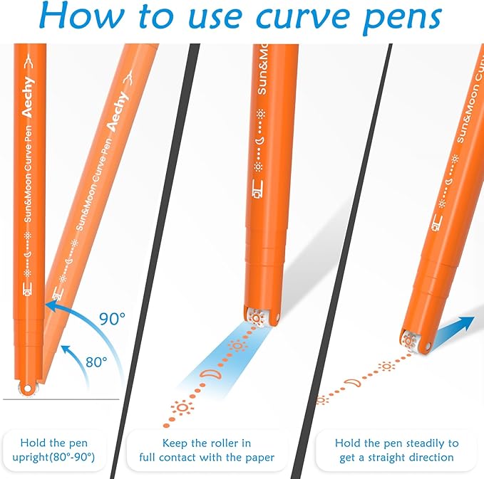 AECHY 12Pcs Dual Tip Markers Pens - Image 6