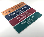 Office Desk Name Plate or Wall/Door Sign by EngraverzStudio