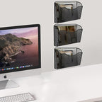 Gawerk 6 Pack Wall File Organizer, Mesh Hanging Metal Vertical Wall Mounted - Image 4