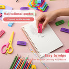 Yaomiao 180 Pcs Inspirational Erasers - Image 4