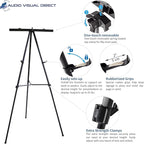 Pack of 10-Lightweight Aluminum Flip-Chart Presentation Easel - Image 4