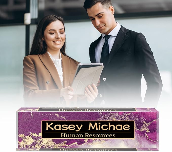 SalaGraphics Desk Name Plate Personalized, Custom - Image 4