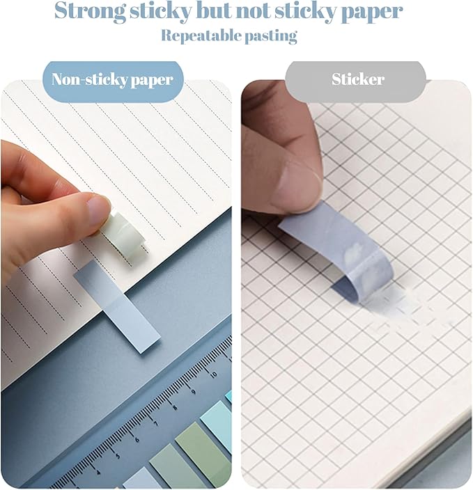 Golcellia Sticky Tabs, Sticky Note Tabs, Book Tabs, Index Tabs, Page Tabs - Image 4