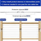 Steel DN Mate 100 Pack Stainless Steel Protector Sleeves - Image 4
