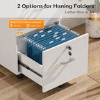 VINGLI 2 Drawer File Cabinet - Image 7
