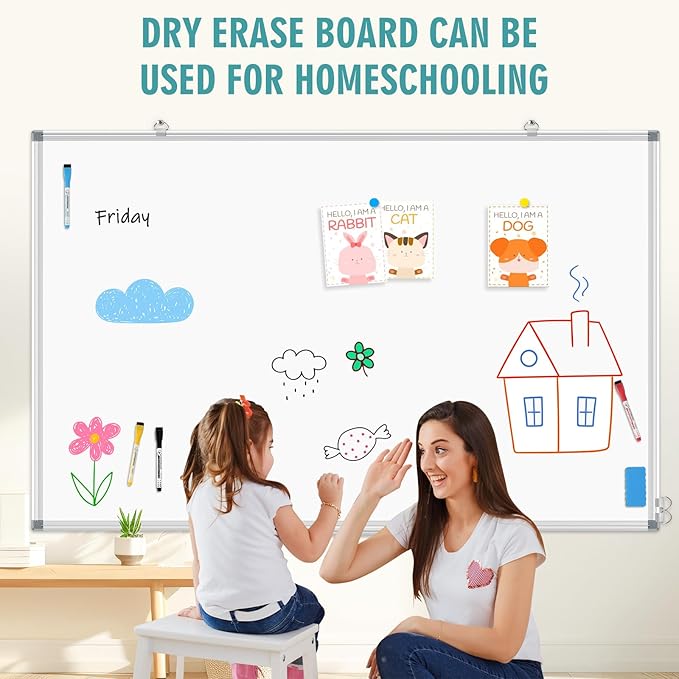 Large Whiteboard Dry Erase Board - Image 7