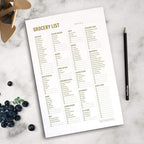 Grocery List Magnet Pad for Fridge - Image 3
