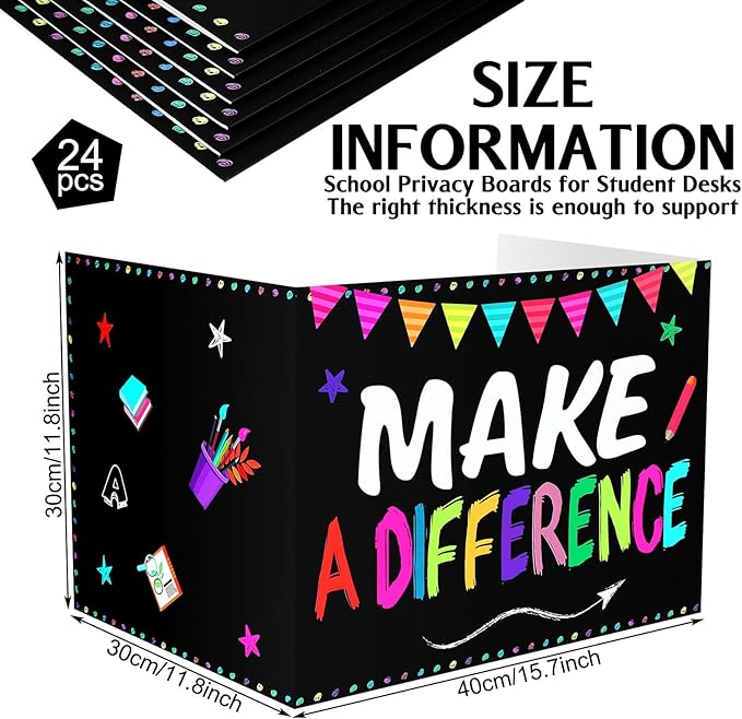 Honoson 24 Pcs Bulk Inspirational Privacy Folders - Image 3