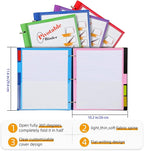 Tashkummy 360° Pivotable Project Organizer Binder, 3 Ring Binder - Image 3