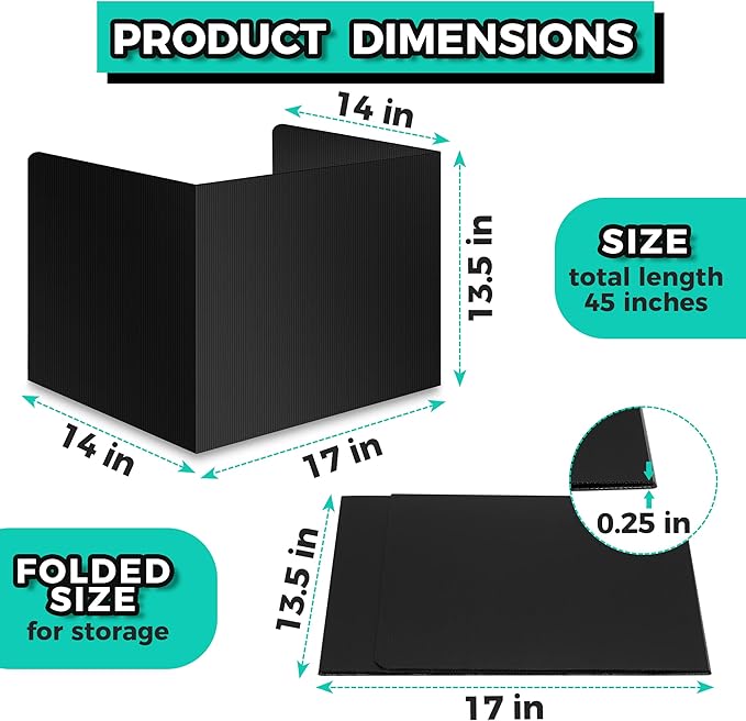22-Pack Desk Dividers for Students - Image 4