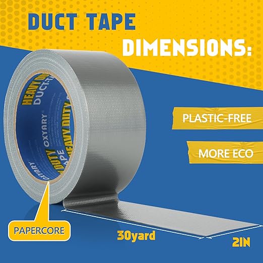 CXYARY 5 Roll Duct Tape Heavy Duty, 2 Inch x 150 Yard, No Residue Tape - Image 5