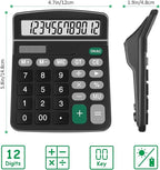 Calculators, Splaks 2 Pack Standard Functional Desktop Calculators Sola and AA - Image 4