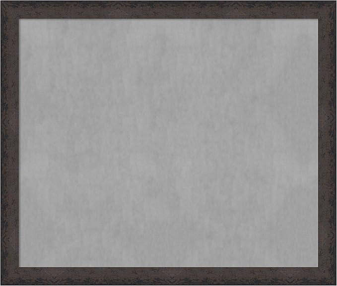 Amanti Art Black Framed Magnetic Board 45x53 Oversize Vision Board by AmantiArt