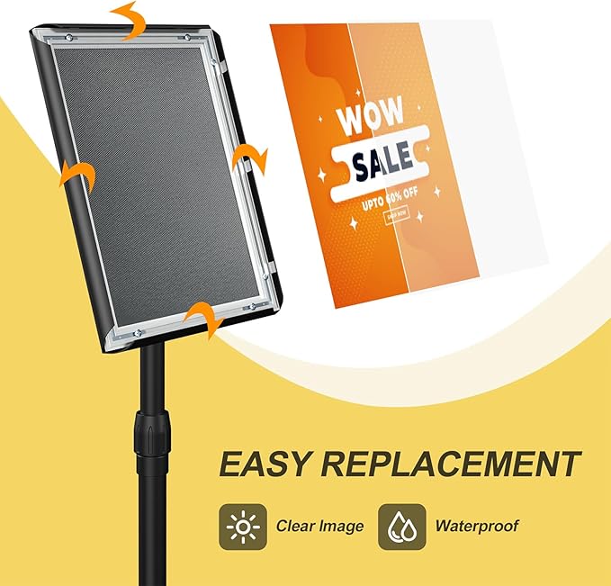 Relx Sign Holder Stand 8.5x11 inch - Image 2
