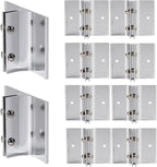 SINKAA Aluminum Corridor Sign Holder, 10 Pack Direct Sign Mount Bracket by SINKAA
