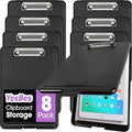 8 Pack Clipboard with Storage, High Capacity Storage Clipboard 8.5 x 11 with by YesBes