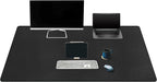 Mydours Extra Large 59" x 24" PU Leather Desk Pad, Desk Mat by Mydours