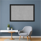 Amanti Art Black Framed Magnetic Board 28x40 Large Vision Board - Image 5
